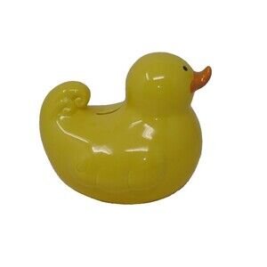Gorham Merry Go Round Pitter Patter Just Ducky Ceramic Duck Bank
